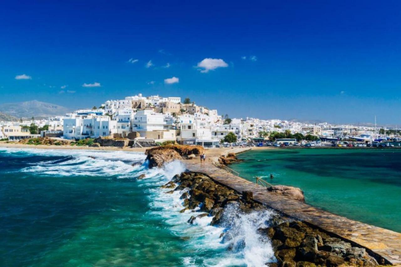 Independent Agapitos Apart , 2Bdrm, Private Patio Naxos City Exteriér fotografie